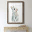Forêt de bébé lapin en fourrure - peinture encadrée-1711963522-1711963521