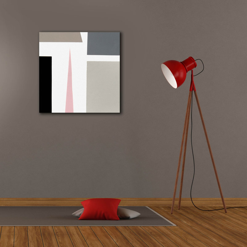  «Color Blocks 4» par Alicia Ludwig, art mural sur toile, 26 po x 26 po