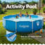 Plastic Round Frame Set Pool H x W x L , with Pump Included-95382650-129400739