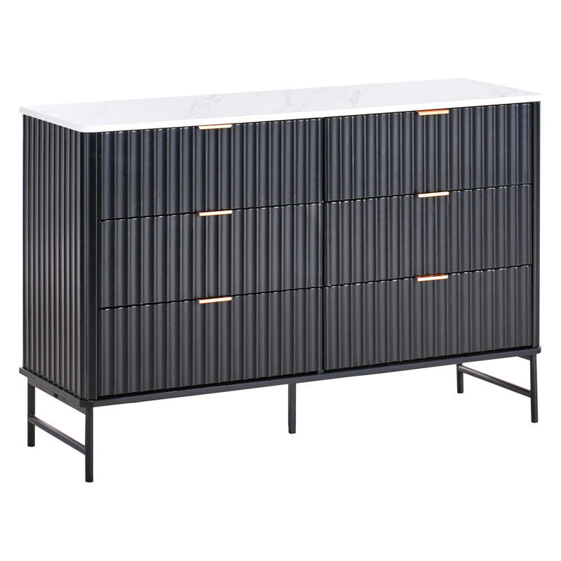 Demetrica Iron 6 - Drawer Standard Accent Chest