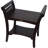 Krehbiel EcoDecors, Contemporary Teak Shower Bench With Handles In Finish-448275490-448275489