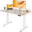 Electric Height Adjustable Standing Desk with Hooks-2131005447-2084139915