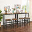 Hemsworth Metal Base Dining Table