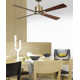 Harford 4 - Blade Standard Ceiling Fan with Remote Control