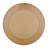 35.5" Round Woven Texture Decorative Mirror