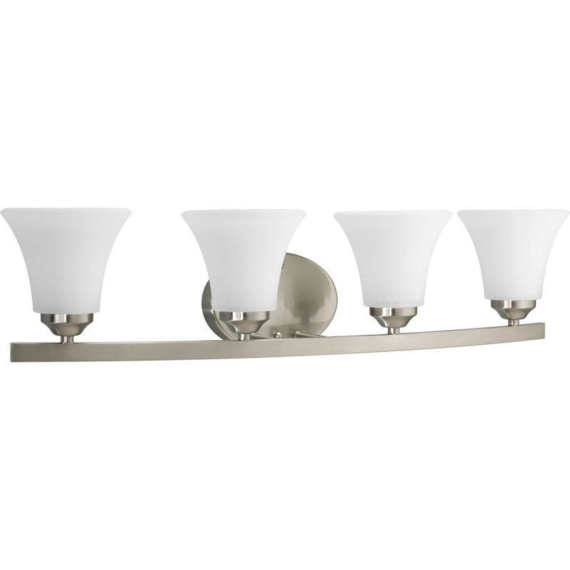 Hilary 4 - Light Dimmable Vanity Light, Brushed Nickel