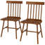 Chaises de cuisine confortables, ensemble de 4 chaises de salle à manger, avec structure en bois d'hévéa, dossier à broche pour votre maison-1367805835-1366970156
