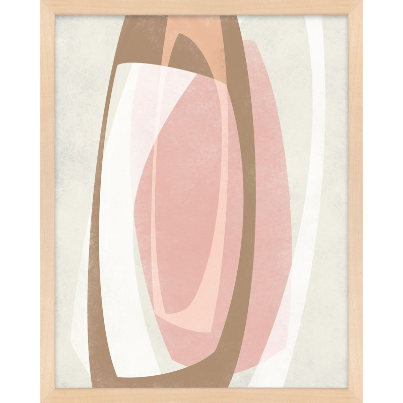 Orbit 8 Painting by Jacques Pilon, Black Framed, 50" H x 40" W