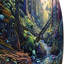 Horloge murale Fantasy-93383763