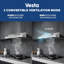 Vesta Cincinnati 30" Range Hood Ducted/ductless Convertible Stainless Steel Range Hood