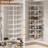 8-Tier 360°Revolving Shoe Storage Rotating Lazy Shoe Rack Entryway Bedroom Hallway-883169468