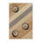 Machine Washable Easton Sushi Roll Nautical Striped Rug in Brown – Beige Binding-445548497