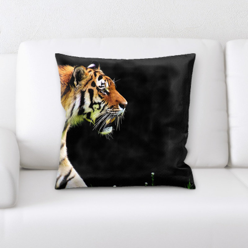 Microsuede Throw Pillow