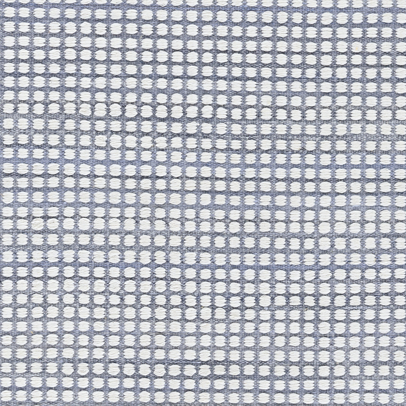Acerra Hand Woven PET Geometric Blue Indoor Outdoor Rug, Rectangle 2' x 3'