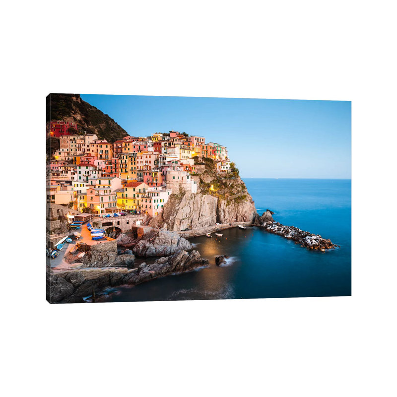 Mediterranean Town I by Matteo Colombo - Wrapped Canvas Print, 152.5 cm H x 101.5 cm W