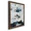 Noir et bleu - reproduction d'un seul cadre photo sur toile-529422915-529422914