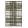 Tatasha Plaid Power Loom Polypropylene Plastic Indoor/Outdoor Area Rug in White/Green