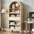 71.2" H Farmhouse Bookcase With Drawer And 5-tier Open Shelves 