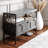 Aprille 36'' Solid Wood Console Table-4718454