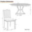 Ensemble de table de salle à manger 5 pièces Retro-982970325