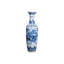 Grand vase décoratif sur pied en céramique 70,87 "bleu et blanc Jingdezhen-1888023951