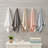 Cotton Waffle Jacquard Antimicrobial Bath Towel 6 Piece Set-124785335