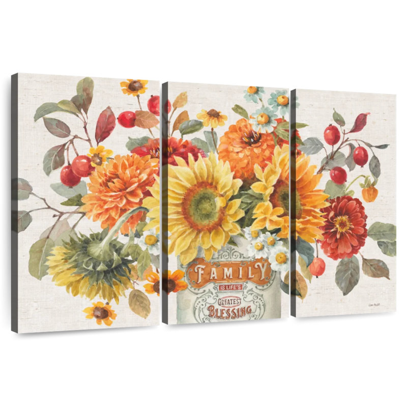 Harnek Autumn in Bloom I, H 42 po x l 65 po