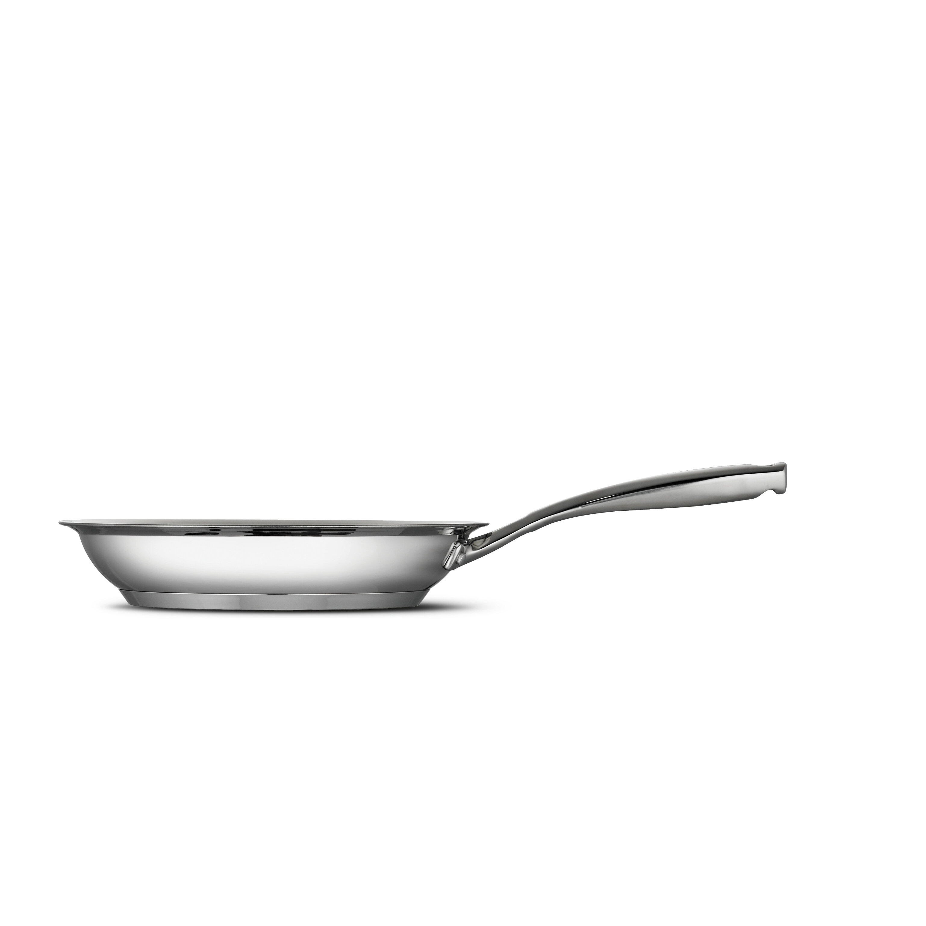 Babish 10 inch Stainless Steel Triply Professional Grade Fry Pan