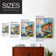 NAUTICAL Series DLVI, reproduction encadrée - bois massif-1496376122-1496376124