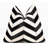 Patchwork and Chevron Feather Outdoor Throw Pillow