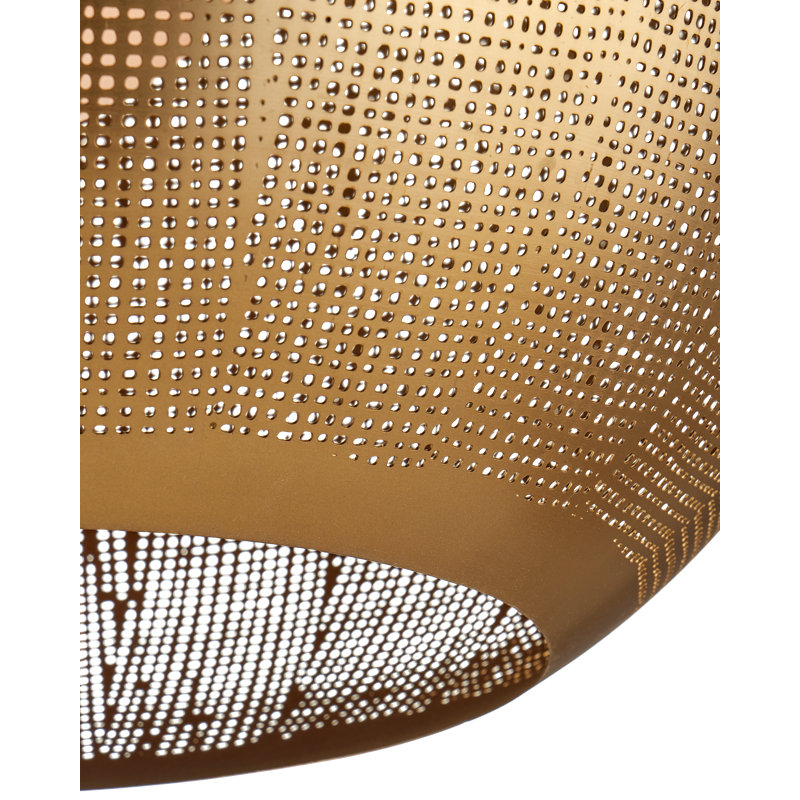 Buckram 1 - Light Pendant, Antique Brass, Antique Brass