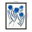«Belize Emprunted and Blue Flowers II», impression encadrée sur papier par Danhui Nai-91291871-91291878