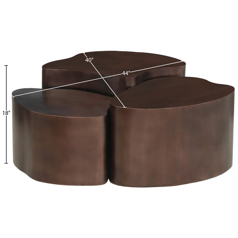 Table basse Banyan, Brun