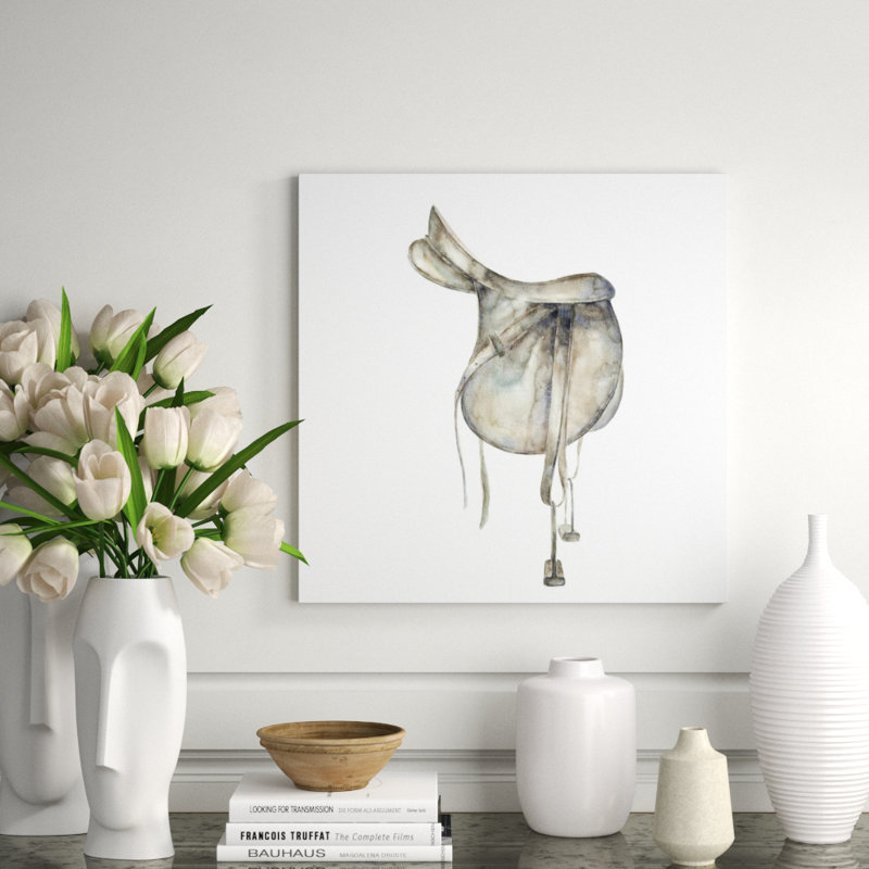 Horse Back Riding I Print, Glass Coat, 30" H x 30" W x 1.5" D