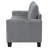 Grey Upholstered Sofa