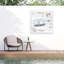 Toile d'extérieur Purdin Sara Zieve Miller «Ship in a Bottle Ahoy Shiplap»-87946100