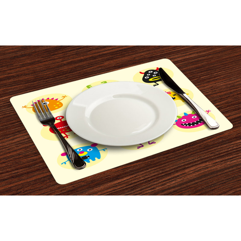 Polyester Kids Rectangle Placemat