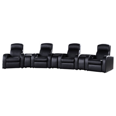Mollifer 7-piece Upholstered Home Theater Seating