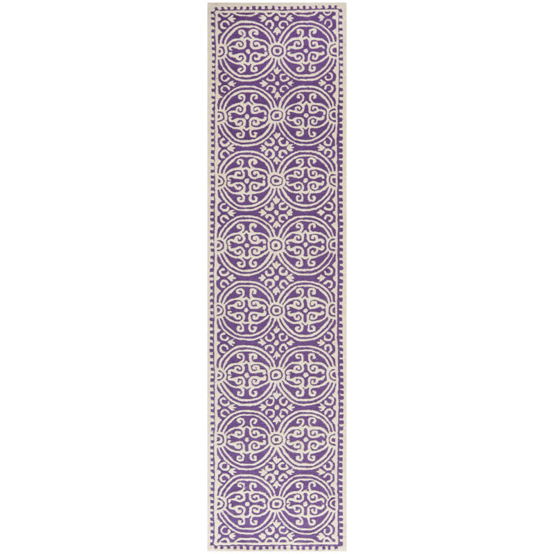 Cambridge Hand Tufted Wool Geometric Rug, Runner 2'6" x 12'