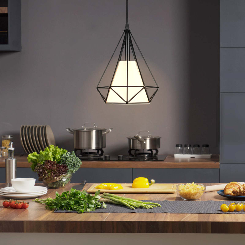 Luminaire suspendu 1 lumière pour la salle à manger