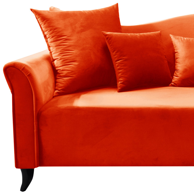 4 Seater Sofa, Coral