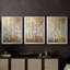 ABSTRACT Series CMLI - Toile tendue avec châssis sur mesure - 3 pièces-662315803