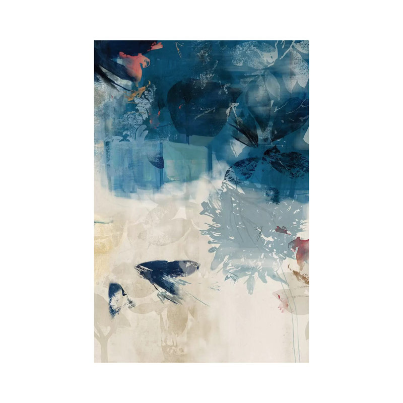 Unquiet Stone III by PI Galerie - Wrapped Canvas Panoramic Painting, 20.32 cm H x 30.48 cm W