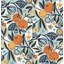 Rouleau de papier peint adhésif L 18 pi x l 20,5 po Clementine Garden-1880163846