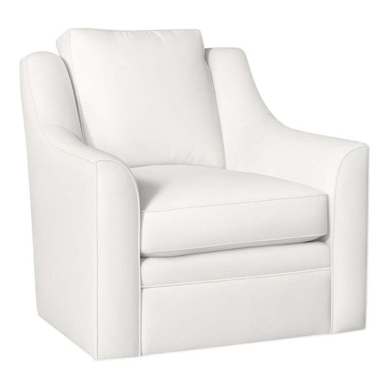 Nicholas Swivel Armchair, Tommy Snow