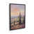 Satin Black Floater Framed