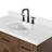 Thornaby 42'' Solid Wood Single Bathroom Vanity with 1.5'' Carrara Quartz Top-1152098805-1157548766