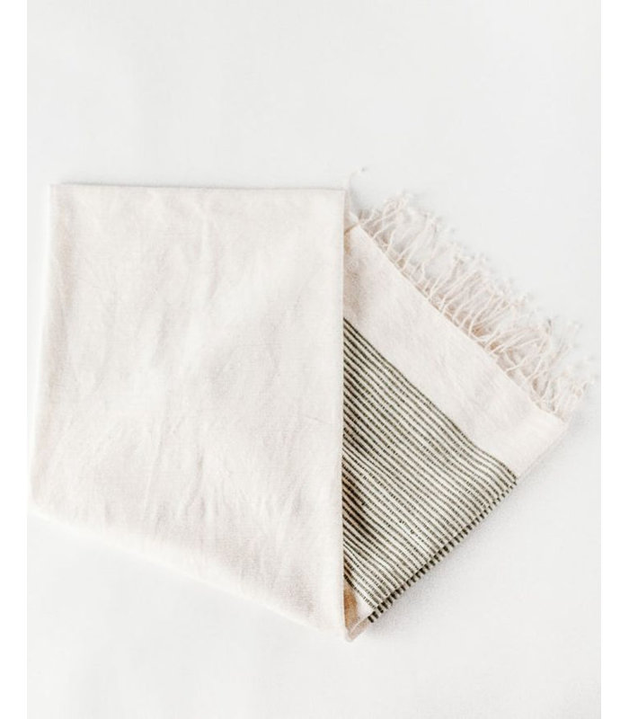 Riviera Cotton Bath Towel, Gray