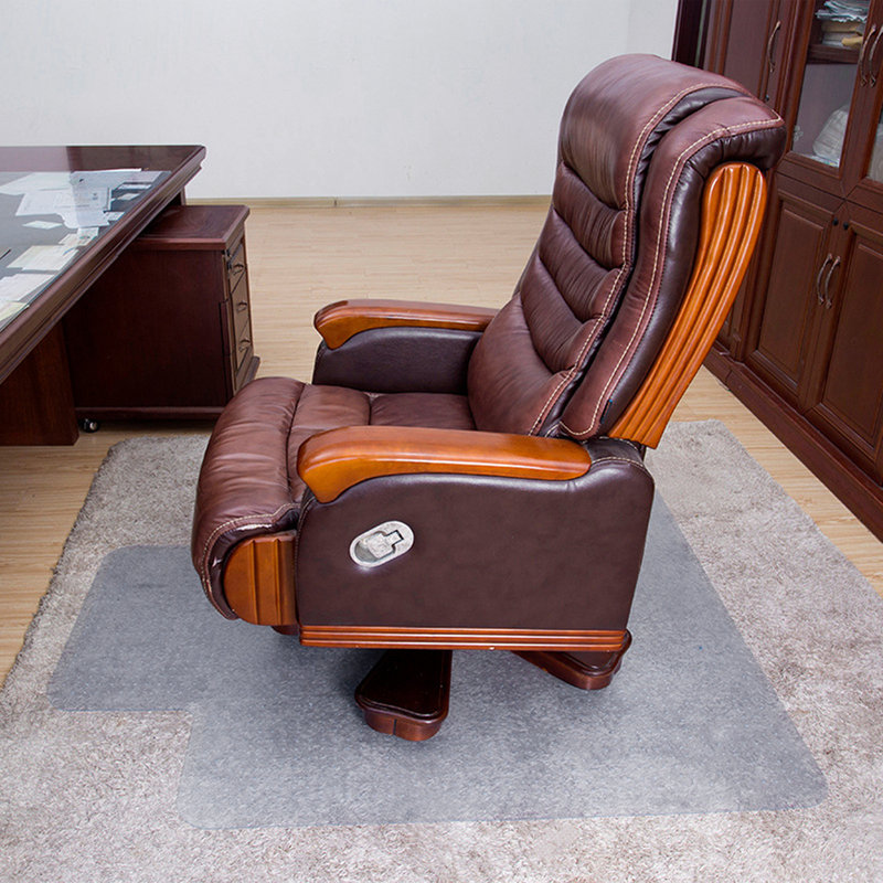 PVC Clear Non-Slip Office Chair Desk Mat Floor Carpet Floor Protector