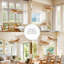 Luminaire suspendu en rotin Whisper Leaf